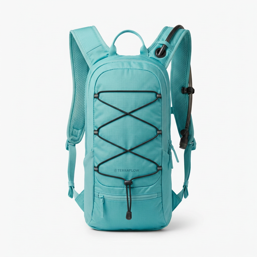 Lightweight Hydration Pack - Aqua Blue